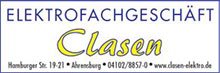 Elektrofachgeschäft Clasen - Ihr kompetentes Elektrofachgeschäft in Ahrensburg